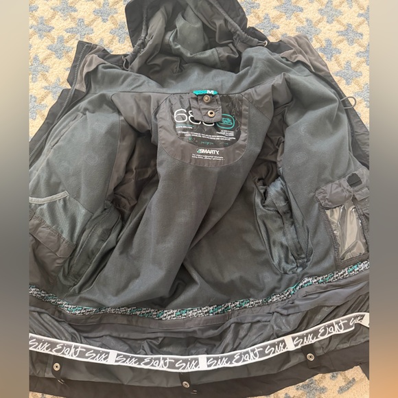 Vintage 686 Libertine Black Women’s Snowboard Jacket - Size Medium - Picture 12 of 14